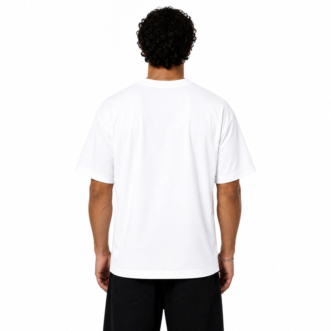 White T-Shirt Pink UFive™️
