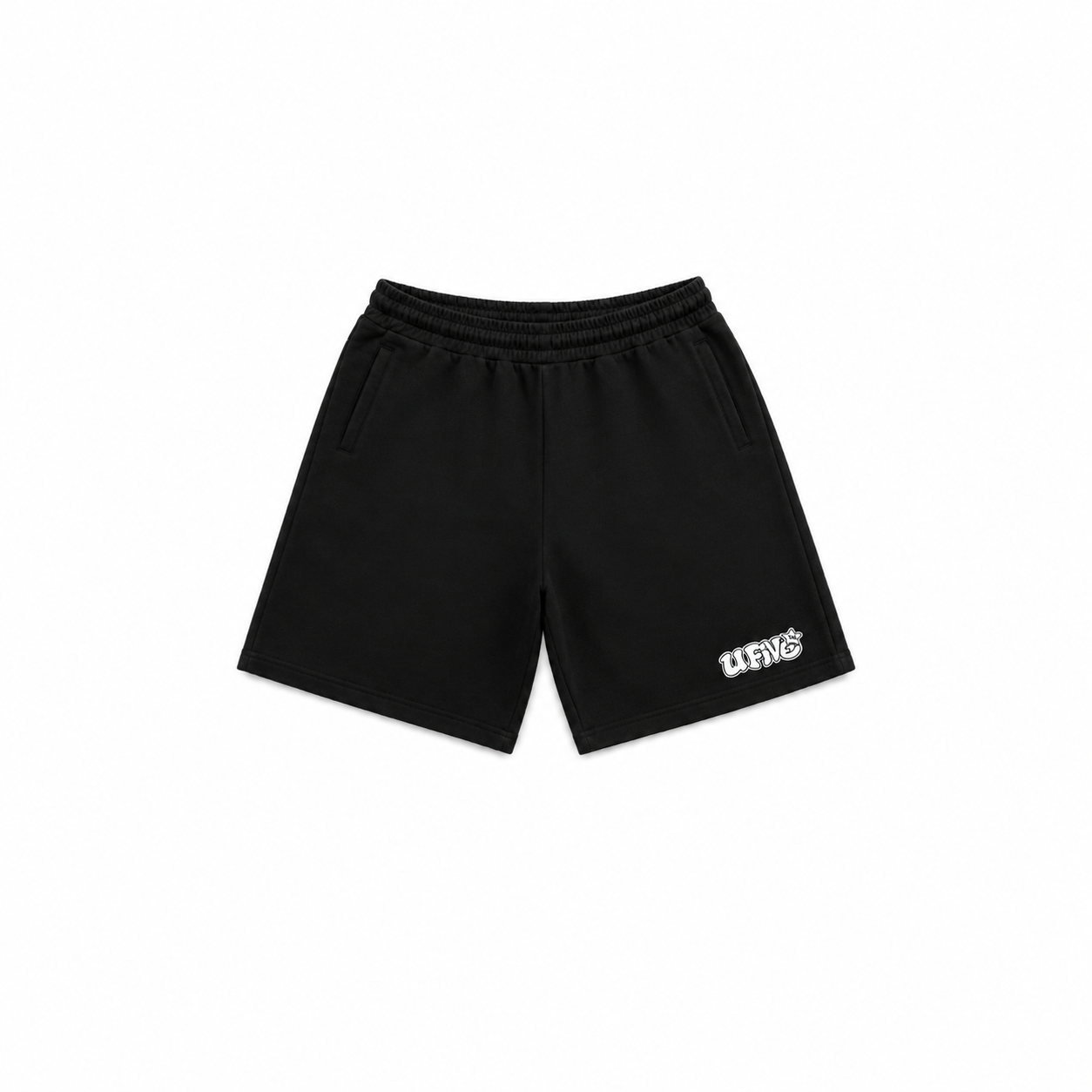 Black U5 Baggy Shorts